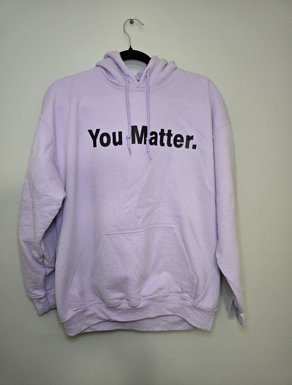 You Matter Lavender Hooded Sweatshirt